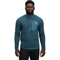 Black Diamond Lightweight Poly Fleece Med Halv Dragkedja