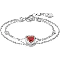 Thomas Sabo ELYNDRA hjärtarmband i silver A2222-051-10-L19V