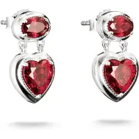Thomas Sabo ELYNDRA röda hjärtörhängen 18 mm H2340-051-10