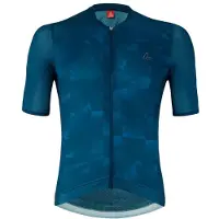Loeffler Skys Escape Full Zip Korta ärmar Cykeltröja