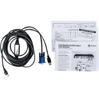 Emerson Avocent - Video/USB-kabel - USB, HD-15 (VGA) (hane) till RJ-45 (hane) - 4.5 m - för AutoView 1400, 1500, 2000, 2020, 2030, AV3108, AV3216