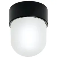 Orion Taklampa Ostia, dimbar, Svart, Hall, Glas, Taklampa
