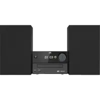 JVC UX-C25DAB, Hemmaljud mikrosystem, Svart, 1 diskar, 14 W, 30 - 20000 hz, DAB+, FM