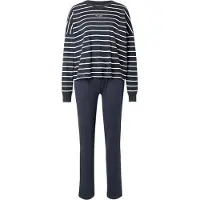 Marc O'Polo Pyjamas mörkblå / vit