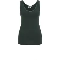 We fashion Topp mörkgrön