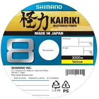 Shimano Fishing Kairiki 8 Flätlina 3000 M