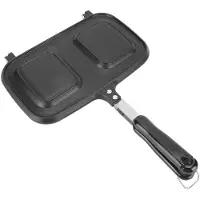 Vestidos Gjuten aluminium Frukost Dubbelsidig Non-stick Stekpanna Köksredskap Verktyg