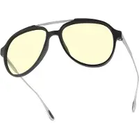 Gunnar Optiks COD-03001, Män, Oval, Spela, Svart, Nylonpolymer, Bärnsten