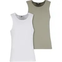 Urban Classics Tb7650a ärmlös T-shirt 2 Enheter
