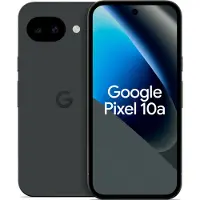 Google Pixel 10a - 5G pekskärmsmobil - dual-SIM - RAM 8 GB / Internminne 128 GB - pOLED-skärm - 6.3 - 2424 x 1080 pixlar (120 Hz) - 2 bakre kameror 48 MP, 13 MP - front camera 13 MP - obsidian