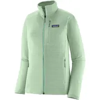 Patagonia - Fleece dam - W's R1 Jkt Thin Ice för UnisexUll - Storlek L - Blå