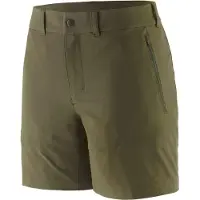 Patagonia - Vandringskläder dam - W's Terravia Trail Shorts 6 in. Basin Green för UnisexUll - Storlek 8 US - Grön