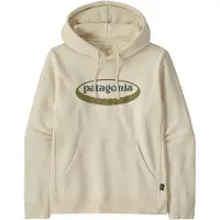 Patagonia - Sweatshirts - M's '95 Oval Logo Uprisal Hoody Birch White för UnisexBomull - Storlek M - Beige