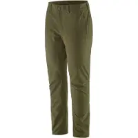 Patagonia - Vandringskläder dam - W's Terravia Trail Pants - Reg Basin Green för UnisexSoftshell - Storlek 4 US - Grön