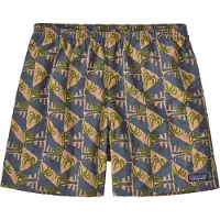 Patagonia M's Baggies Shorts - 5 in. Jaguar Geo: Dolomite Blue