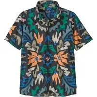 Patagonia M's Go To Shirt Kaleido: Black