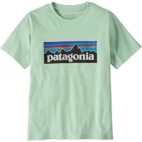 Patagonia P-6 Logo Kids T-Shirt thin ice, L