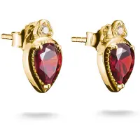 Thomas Sabo ELYNDRA förgyllda örhängen 12 mm H2333-414-10