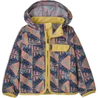 Patagonia - För barn under 6 år - Baby Baggies Jkt Jaggy Faded Magenta för UnisexSoftshell - Barnstorlek 5 år - Lila