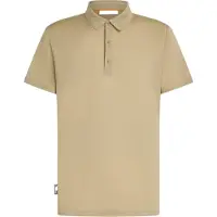 Icebreaker - Vandringskläder - M Merino 150 Tech Lite SS Polo Flagstone för UnisexUll - Storlek XL - Beige