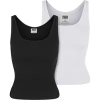 Urban Classics Topp svart / vit