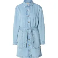 Calvin Klein Belted Denim Shirt Dress