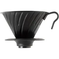 Hario V60 Metall Droppare / Matt Svart -