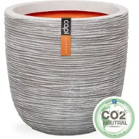 Capi Europe Svart Plastkruka - Ø 43 cm