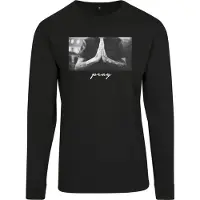 Mister tee Urban Classics Pray T-shirt Med Lång ärm