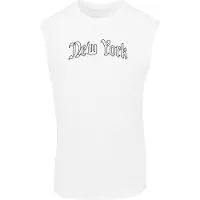 Mister tee T-shirt 'New York' svart / vit