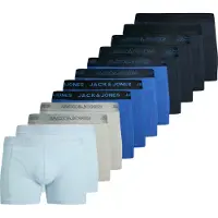 Jack & Jones Boxershorts 'JACCooper' blå / marinblå / ljusblå / gråmelerad