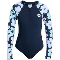 Roxy Active Långärmad Shorty Med Dragkedja Fram För Dam