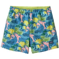 Patagonia Baggies Kids Shorts amazonia / shore blue Storlek M12
