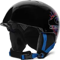 Quiksilver - Skidhjälmar barn - Empire Youth Helmet Black Flame för UnisexUll - Barnstorlek L/XL - Svart