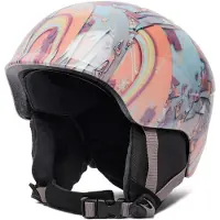 Roxy - Skidhjälmar barn - Slush Girl Helmet Coral Chic Papercut för Unisex - Barnstorlek L/XL - Rosa