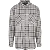 Urban Classics Oversized Check Skjorta Med Långa ärmar