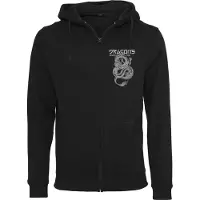 Mister tee Dragons Never Die Sweatshirt Med Dragkedja