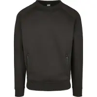 Urban Classics Raglan Zip Pocket Crew T-shirt Med Lång ärm