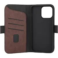 Gear Mobilfodral Brun iPhone 15 Pro Max 2in1 Magnetskal