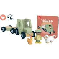 Hape - The Rumbling Tractor With Sound