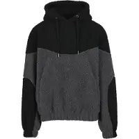 Urban Classics Tröja 'Weavy' mörkgrå / svart