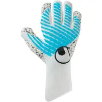 Uhlsport Målvaktshandske Fangmaschine CyberTec Supergrip+ HN - Vit/Cyber Blå/Svart, storlek 12