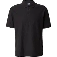 Armani Exchange för män. XM002346AF10337UC001 Polo Design svart (XL), Casual, Bomull, Kort ärm