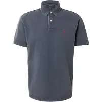 Replay för män. M3431A.000.22696M Polo Regular Fit marinblå (S), Casual, Bomull, Kort ärm, Marino