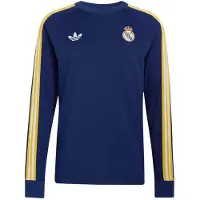 Adidas Funktionstopp 'REAL' mörkblå / gul / vit