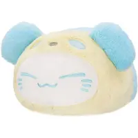 Furyu Nemuneko Pastell Panda Stor Blå Katt Gosedjur 33 Cm
