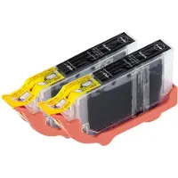 Inkclub Bläckpatron svart 800 sidor, 2-pack