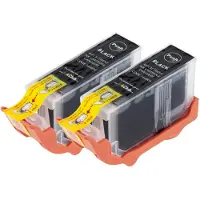Inkclub Bläckpatron svart 500 sidor, 2-pack