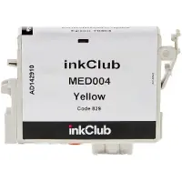Inkclub Bläckpatron gul, ersätter Epson T0484