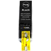 Inkclub Bläckpatron svart pigment, ersätter Canon PGI-525 PGBK